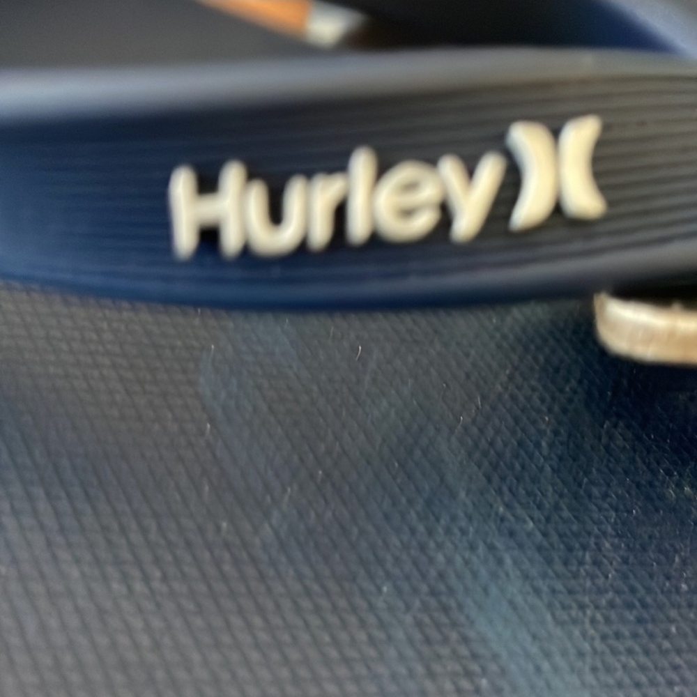 Hurley Men Blue Flip Flops Size 10 NWT 042025 - Picture 5 of 5